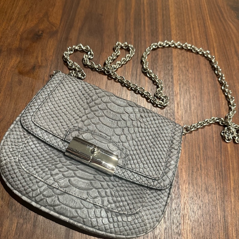 Coach Kristin Embossed Snakeskin Crossbody